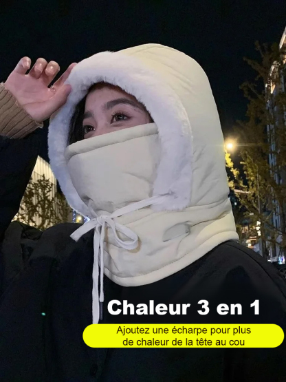 Bonnet Leifeng doublé et épais pour garder au chaud