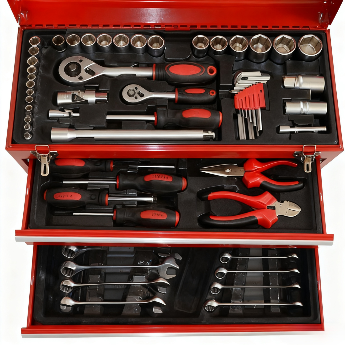 Profesjonalny zestaw narzędzi ręcznych mechanicznych