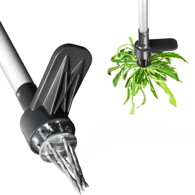 Wytrzymałe narzędzie do odchwaszczania z długim trzonkiem