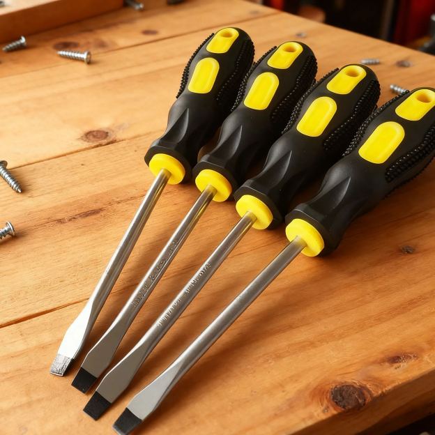 Zestaw ręcznych śrubokrętów krzyżakowych