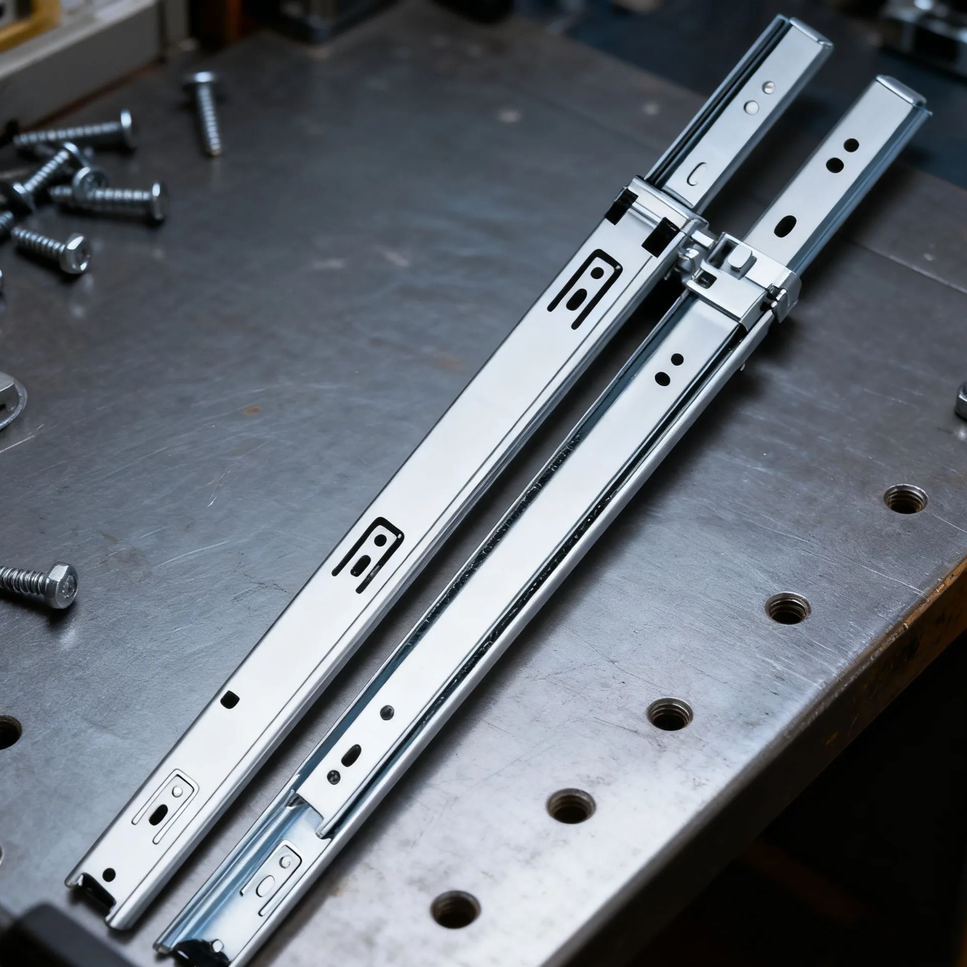 Mocna prowadnica meblowa 35mm