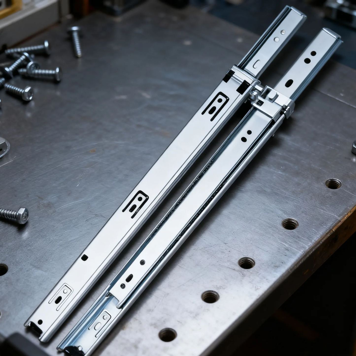 Mocna prowadnica meblowa 35mm