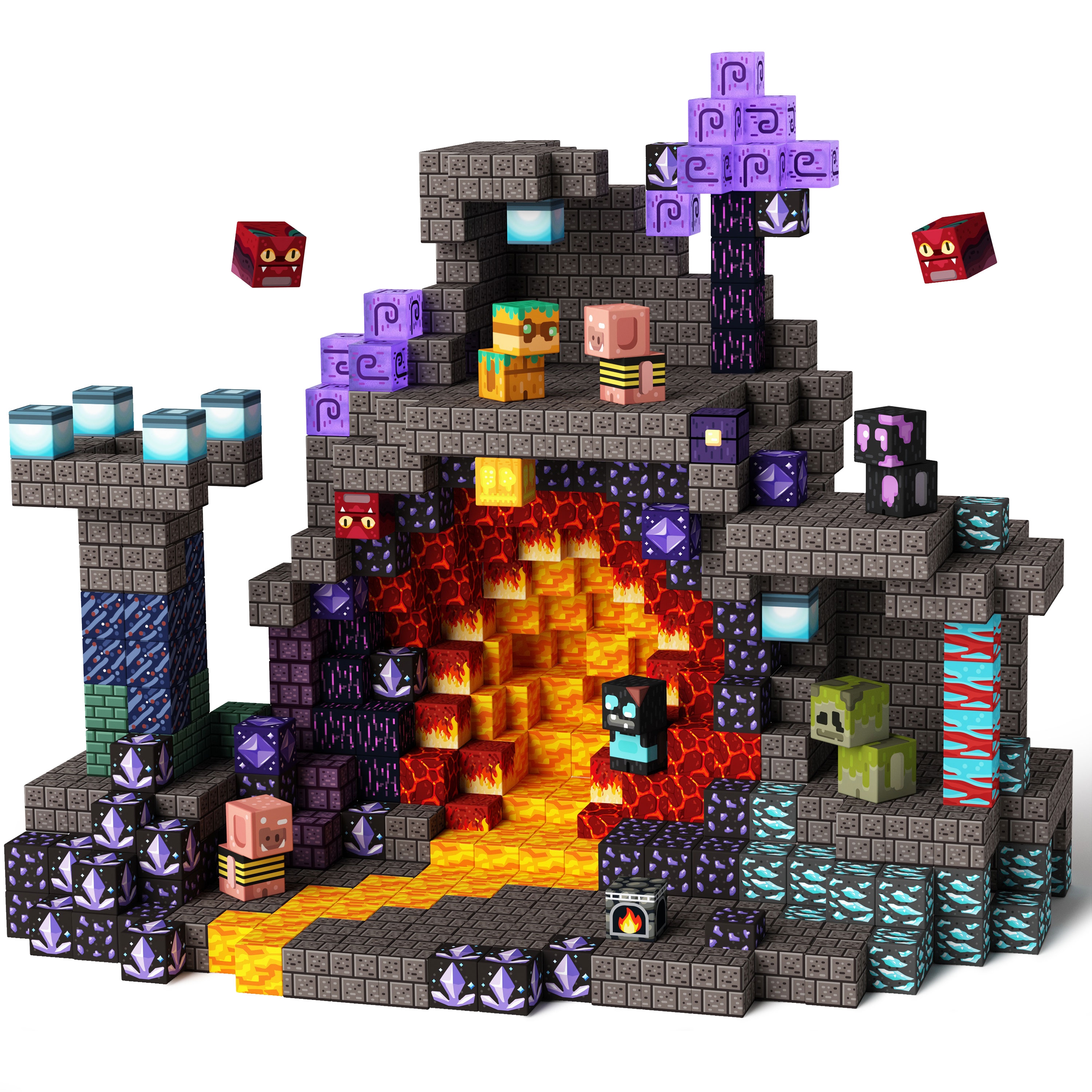 GobiDex Magnetic Building Cubes Mini (Shadow Crypt)