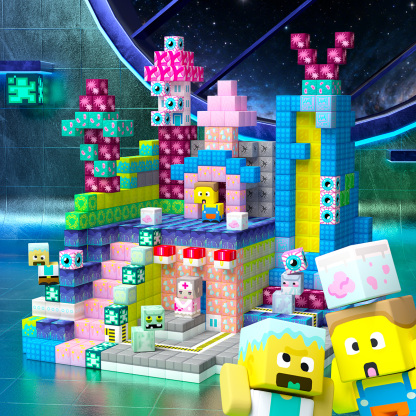 GobiDex Magnetic Building Cubes Mini (Fantasy Lab)