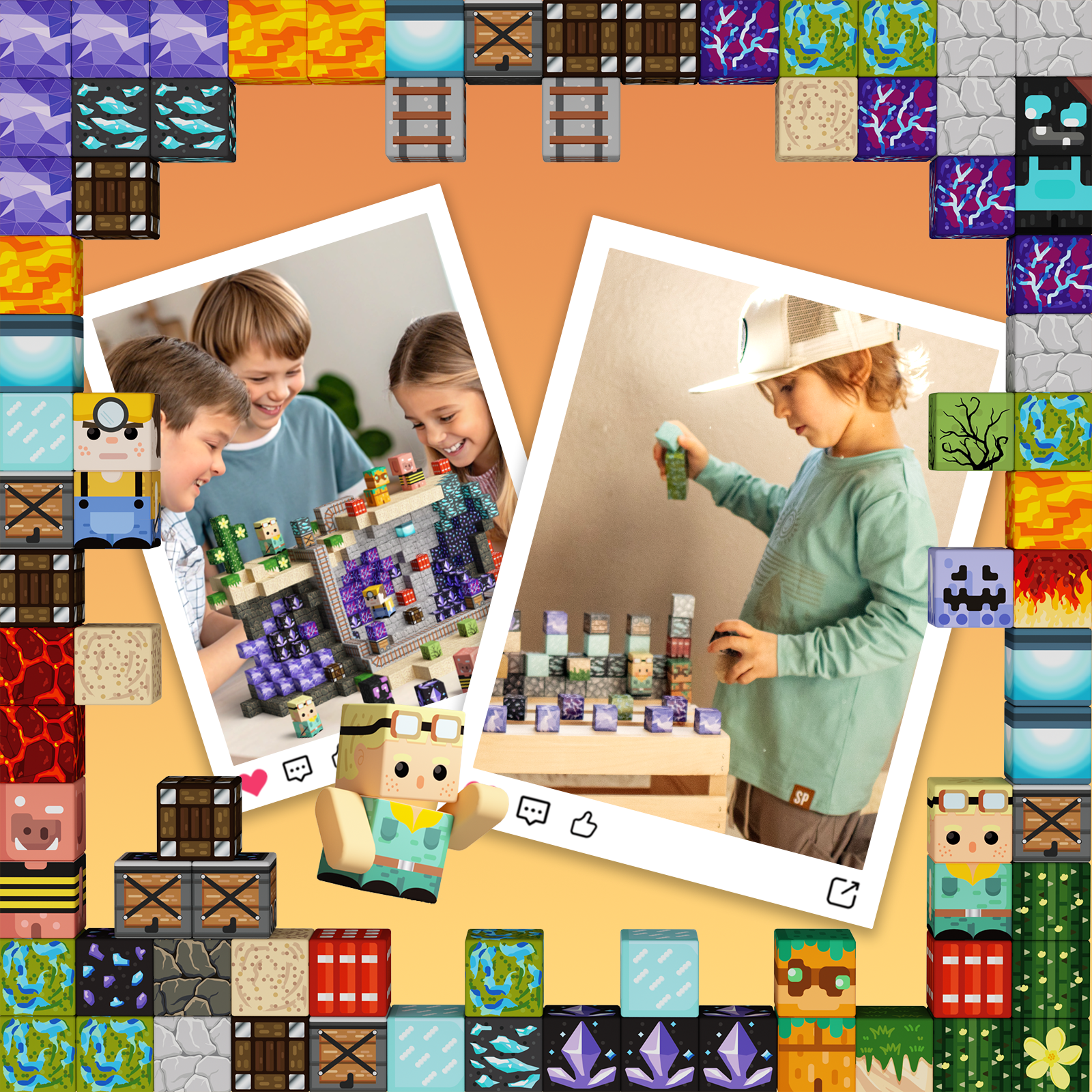 GobiDex Magnetic Building Cubes Mini (Gemfire Hollow)