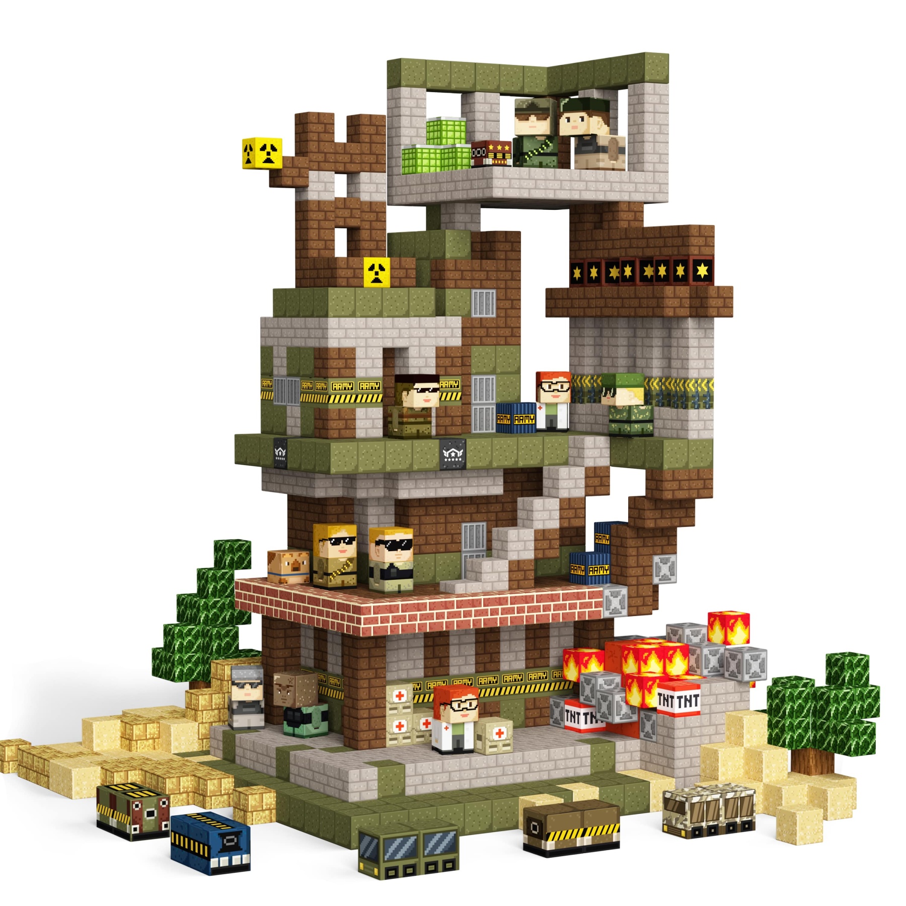 GobiDex Magnetic Building Cubes (Recon Base)