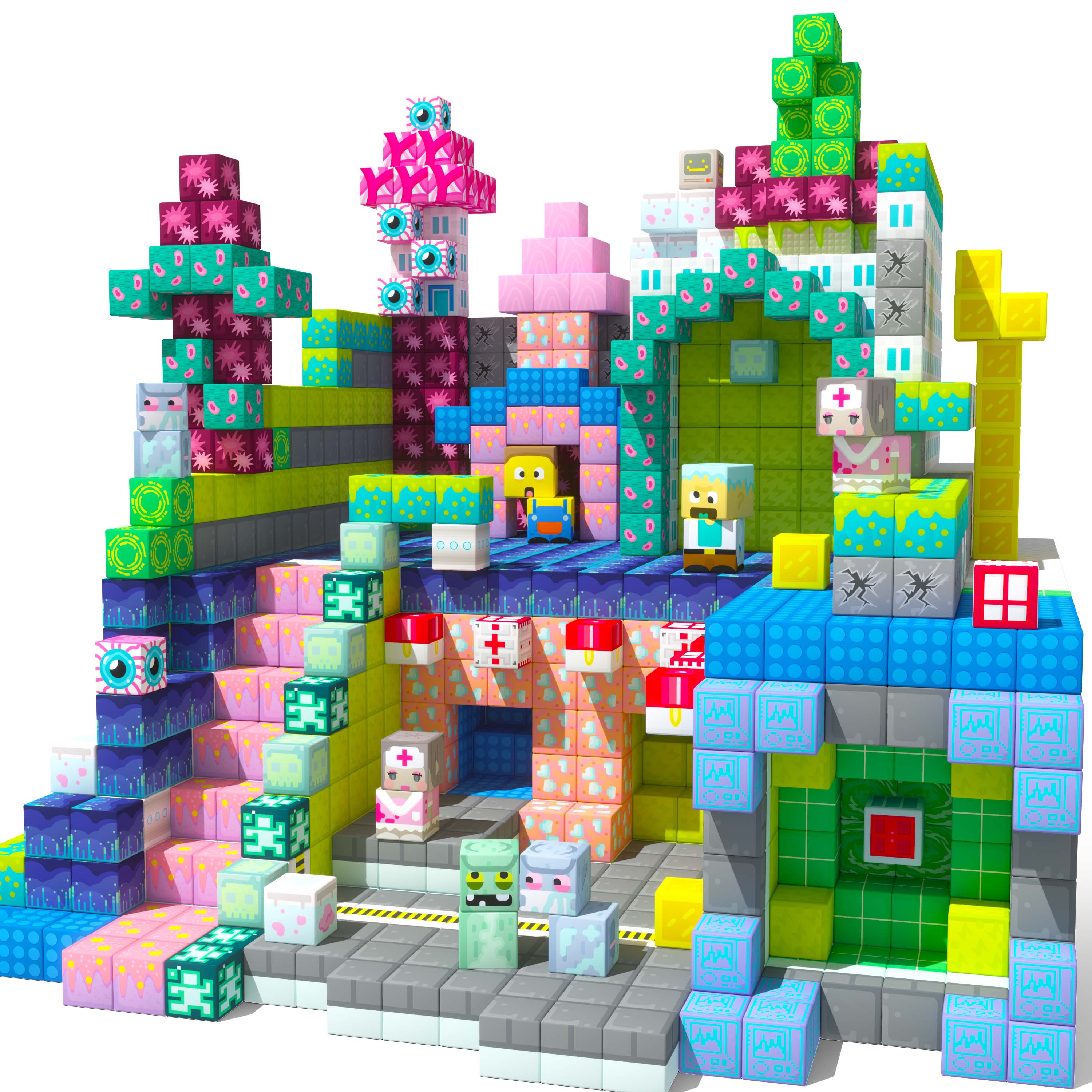 GobiDex Magnetic Building Cubes Mini (Fantasy Lab)