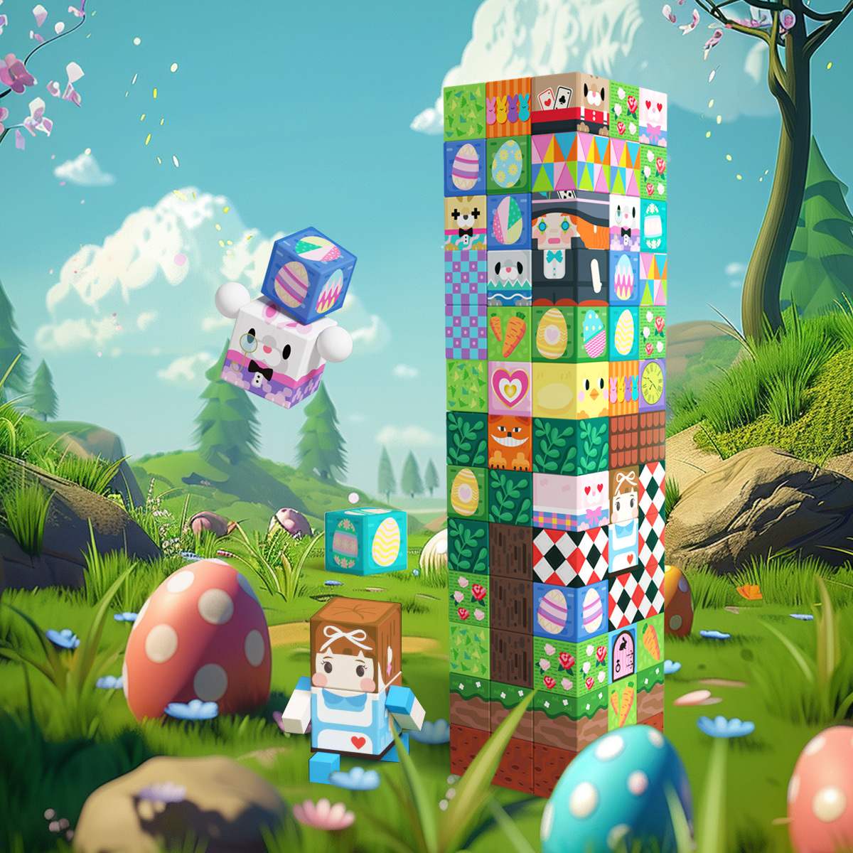 GobiDex Magnetic Building Cubes (Mystic Grove)