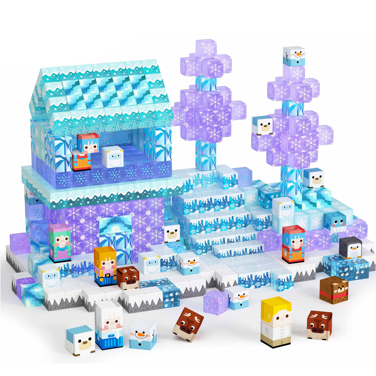 GobiDex Magnetic Building Cubes (Frozen)