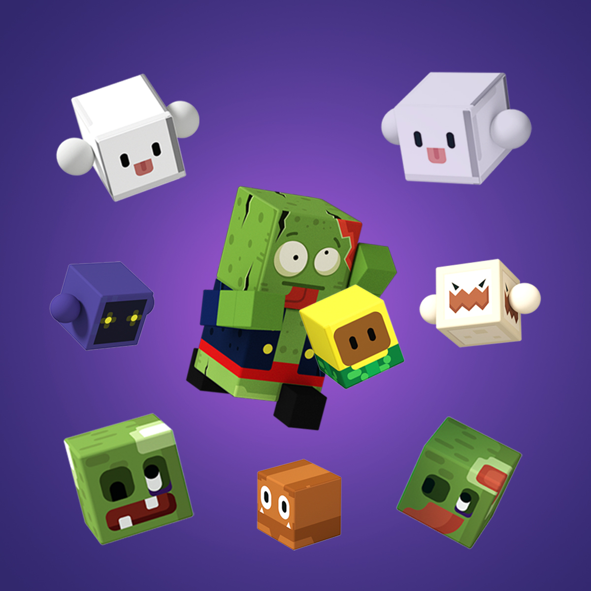 GobiDex Magnetic Building Cubes (ZomBlock)