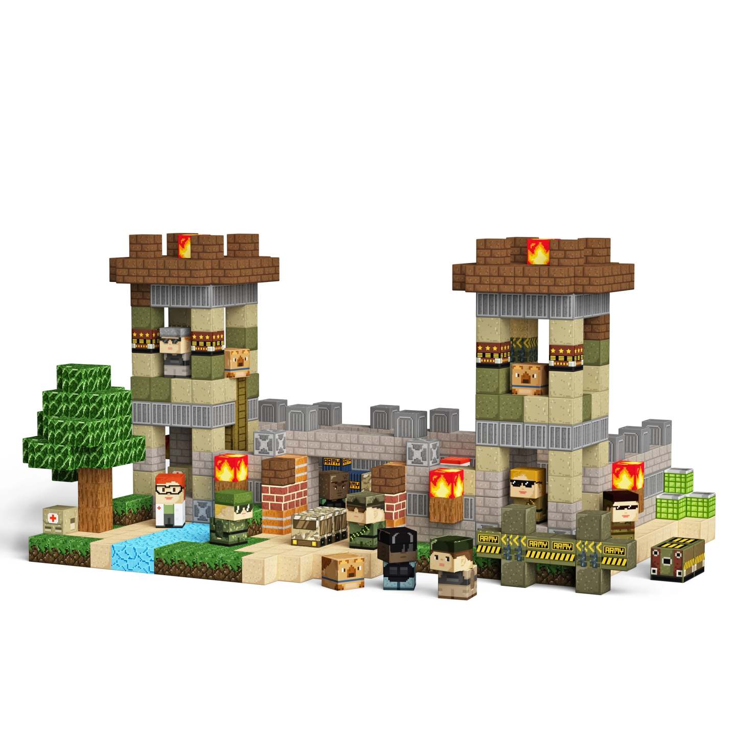 GobiDex Magnetic Building Cubes (Recon Base)