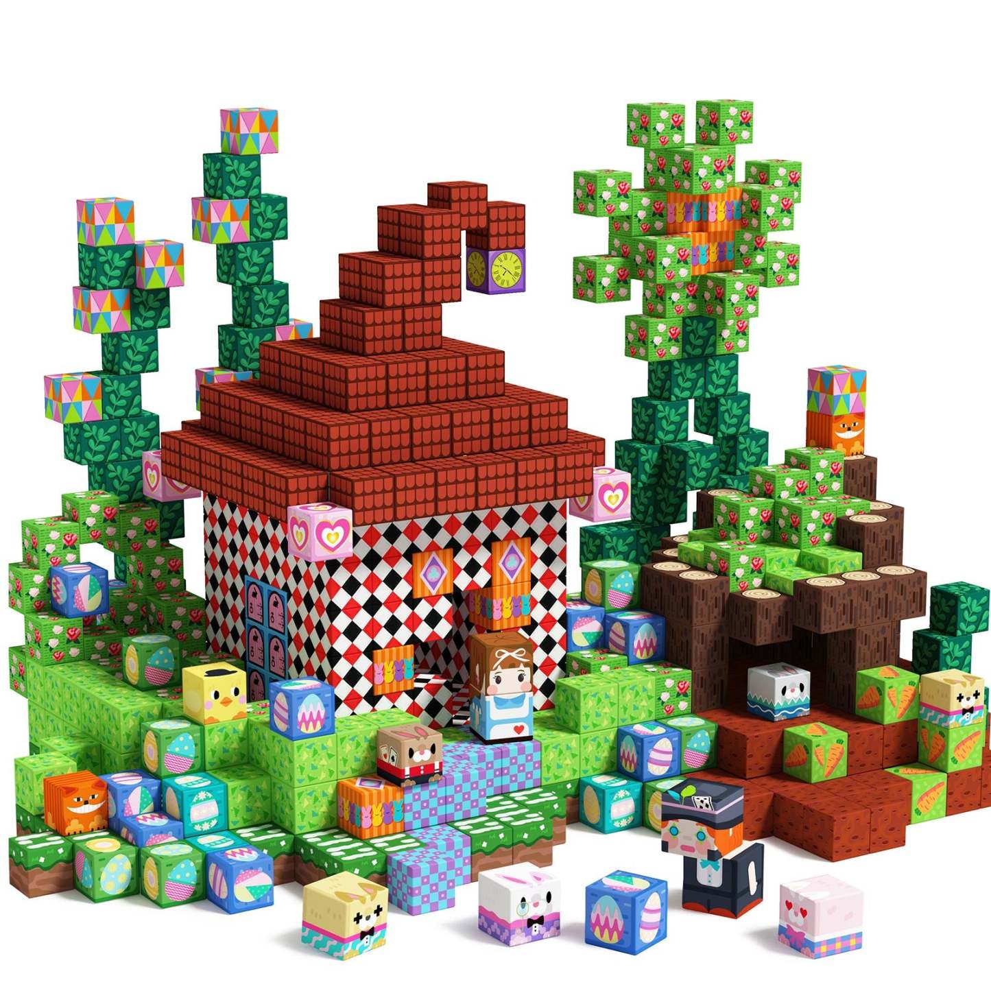 GobiDex Magnetic Building Cubes (Mystic Grove)