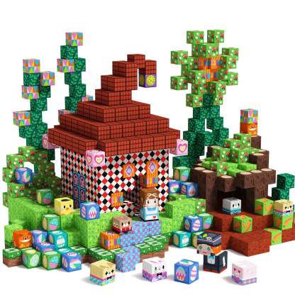 GobiDex Magnetic Building Cubes (Mystic Grove)