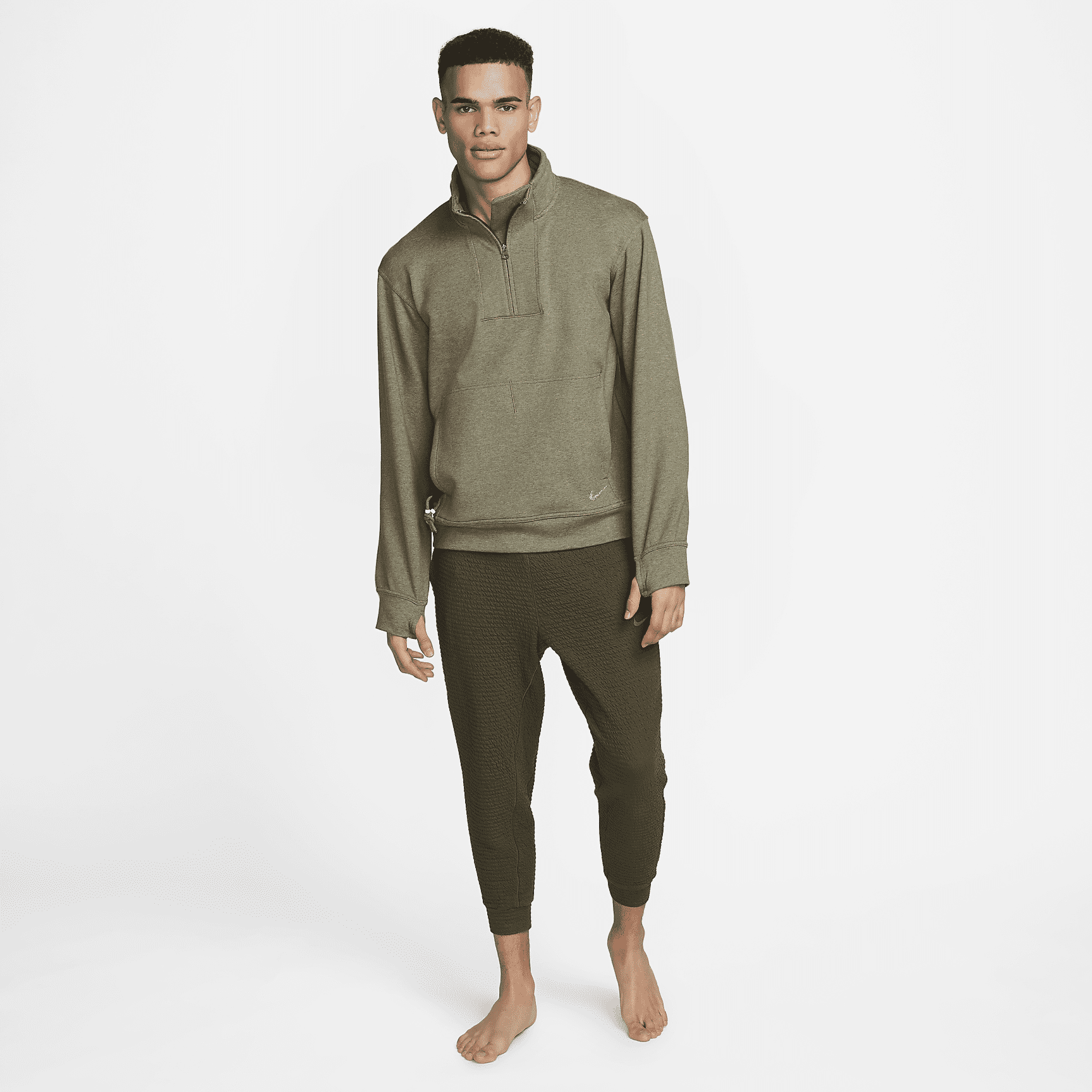 Dri-FIT Yoga Restore - Men's 1/4-Zip Top
