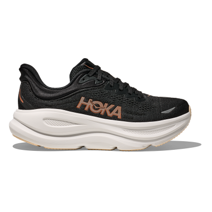 HthtOKA Women's Bondi 9 Black - Rose Gold
