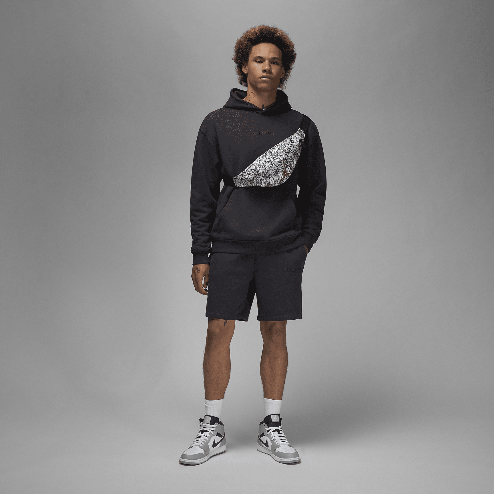 Wordmark - Men's Fleece Hoodie