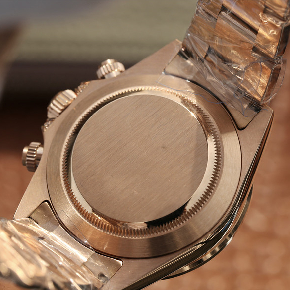 Daytona Rainbow Rose Gold Black Dial 40mm