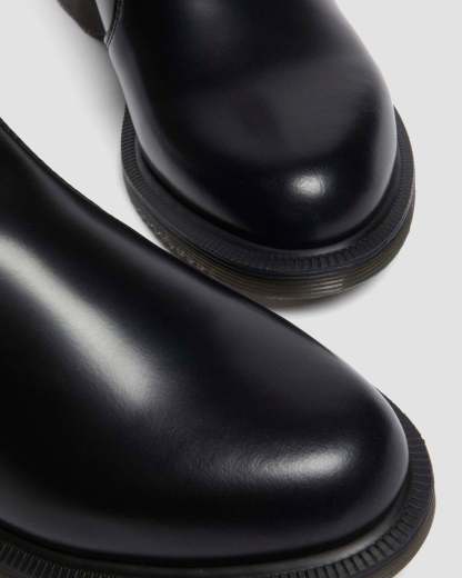 Flora Smooth Leather Chelsea Boots