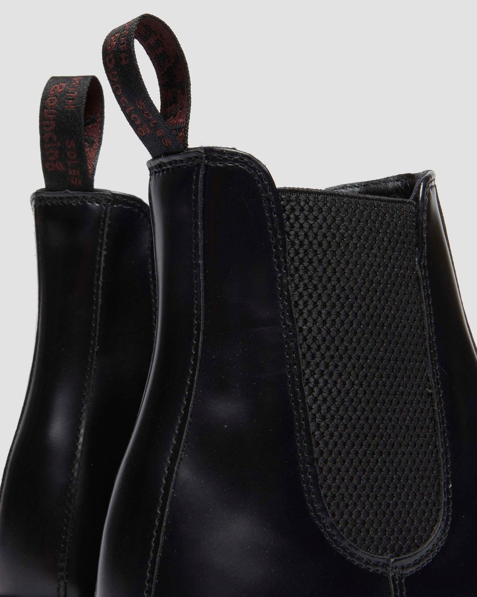 Flora Smooth Leather Chelsea Boots