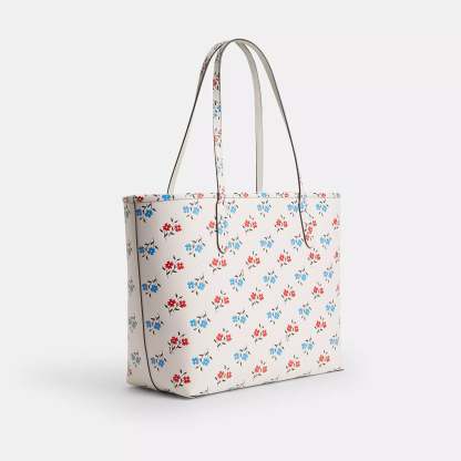 Coathtch Tote Bag With Floral Print