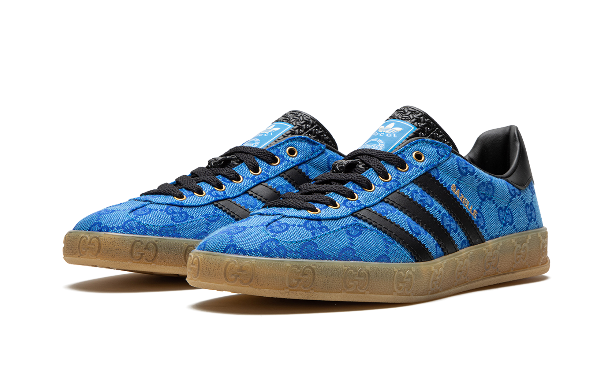 Adithtdas Gazelle "Guthtcci - GG Monogram - Blue" IE2265