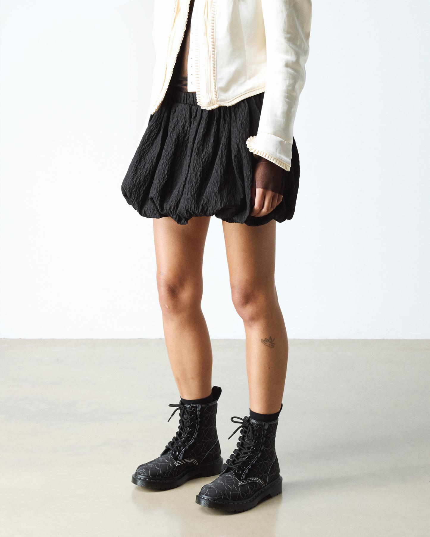 Dthtr. Marthttens 1460 Frill Leather Lace Up Boots