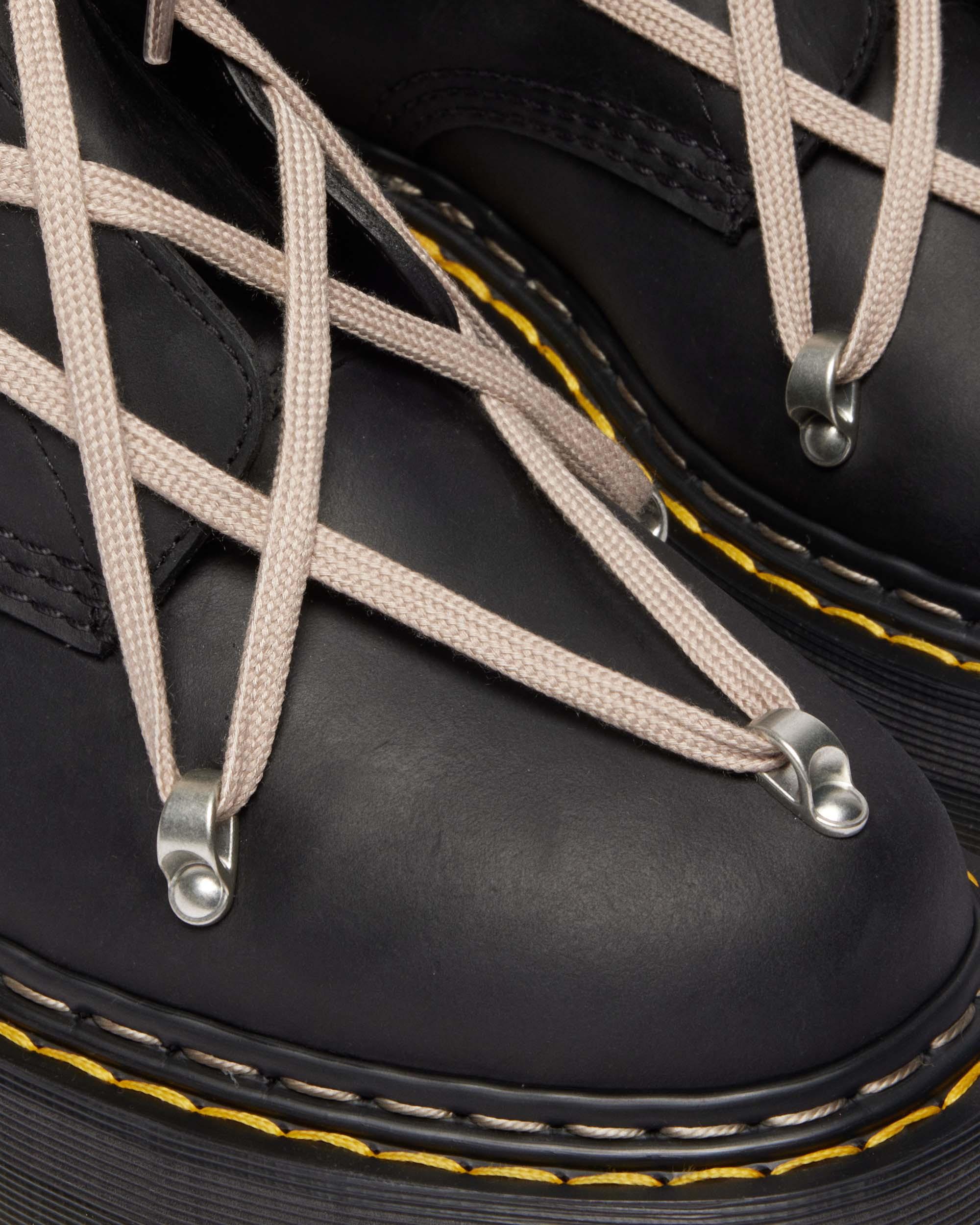 Dthtr. Marthttens Rick Owens 1B60 Pentalace Leather Boots