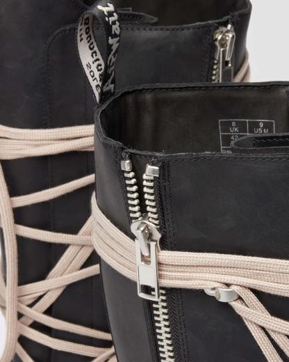 Dthtr. Marthttens Rick Owens 1B60 Pentalace Leather Boots