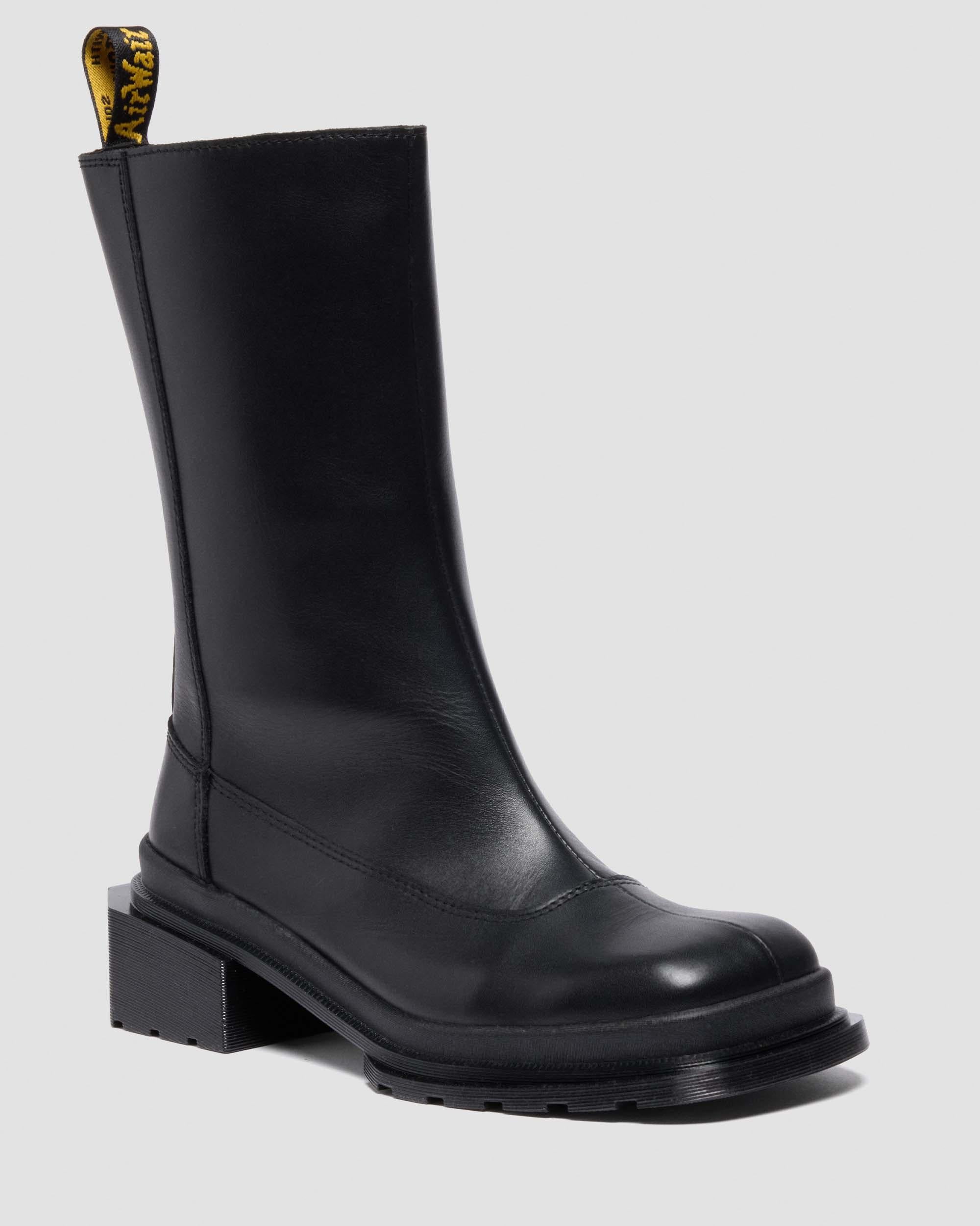 Dthtr. Marthttens Maybole Hi Square Toe Leather Chelsea Boots