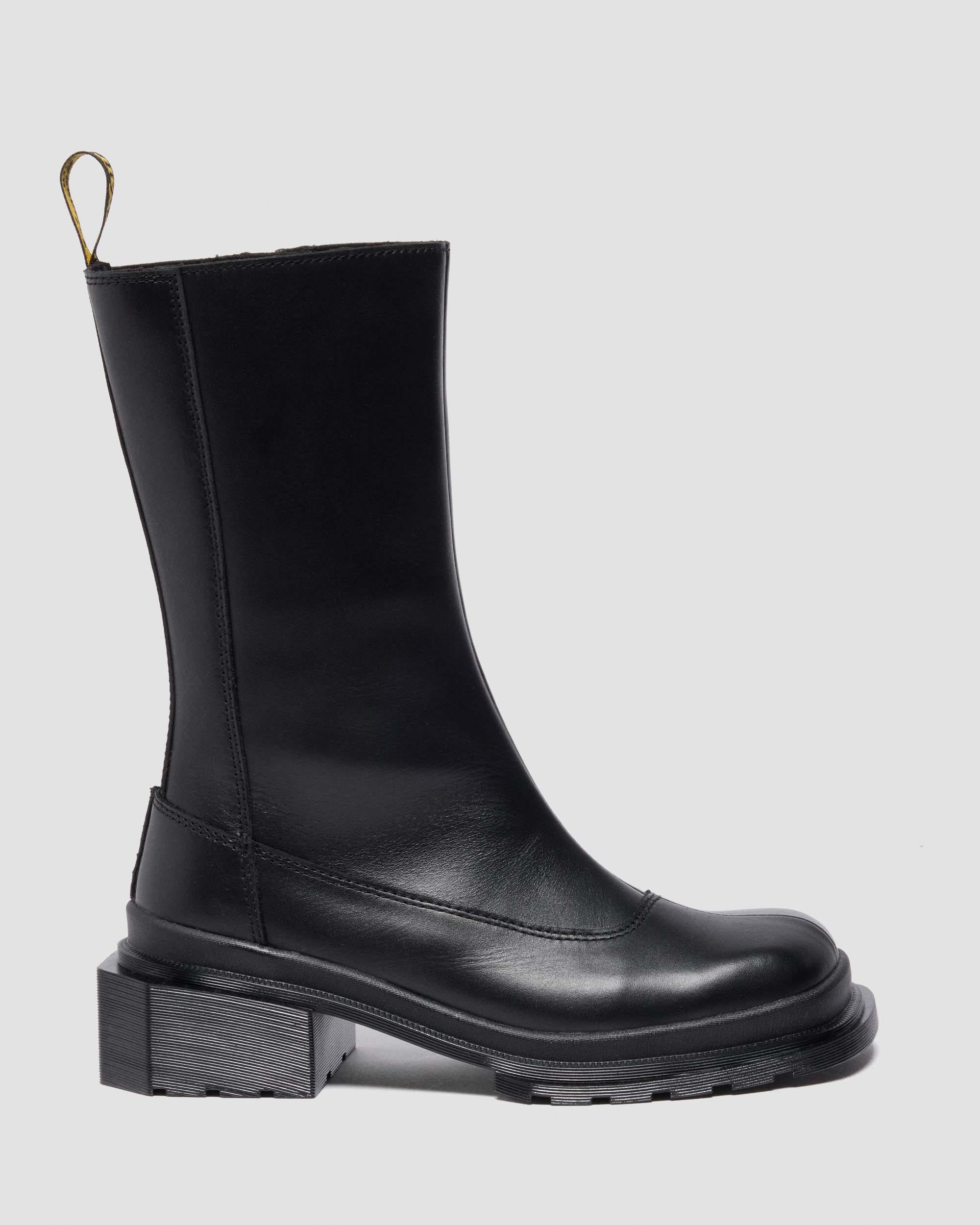 Dthtr. Marthttens Maybole Hi Square Toe Leather Chelsea Boots