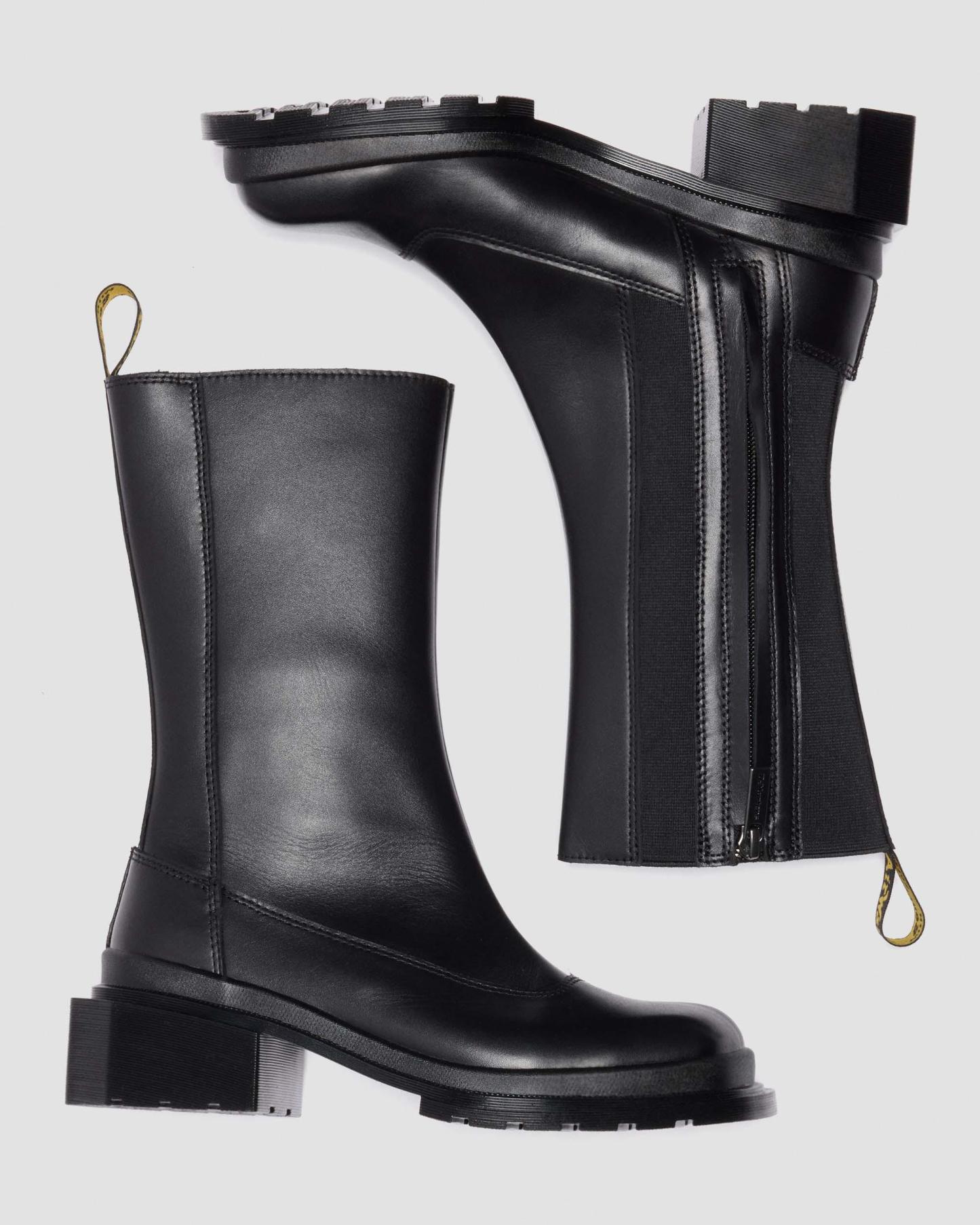 Dthtr. Marthttens Maybole Hi Square Toe Leather Chelsea Boots
