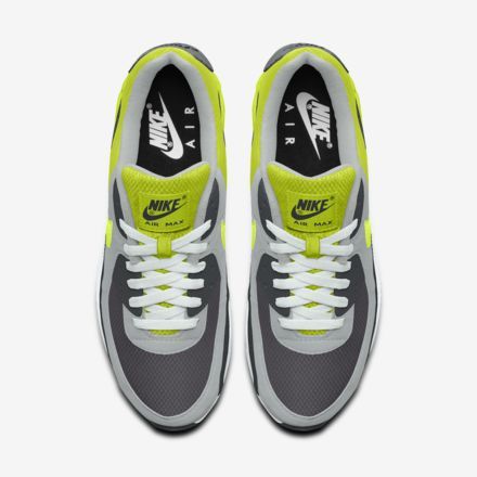 90 White/Particle Grey-Volt-Black