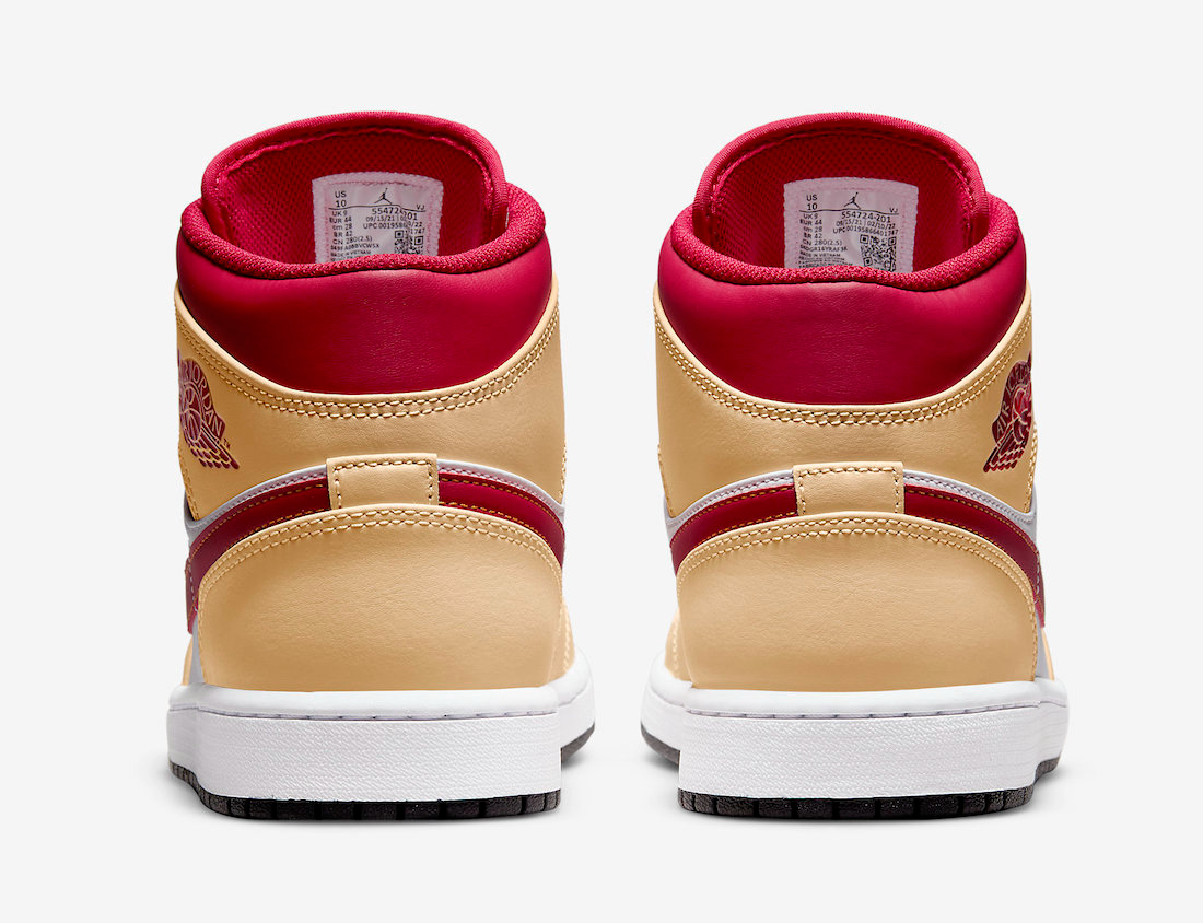 Mid 'Light Curry Cardinal Red' 554724-201