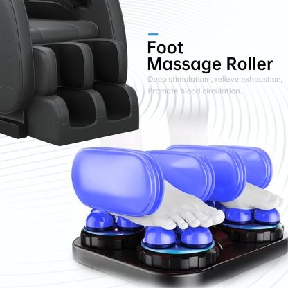 2024 Full Body Massage Chair, Zero Gravity Massage Chair Recliner with Heating Function, Auto Modes, Bluetooth Music Player, Foot Massage