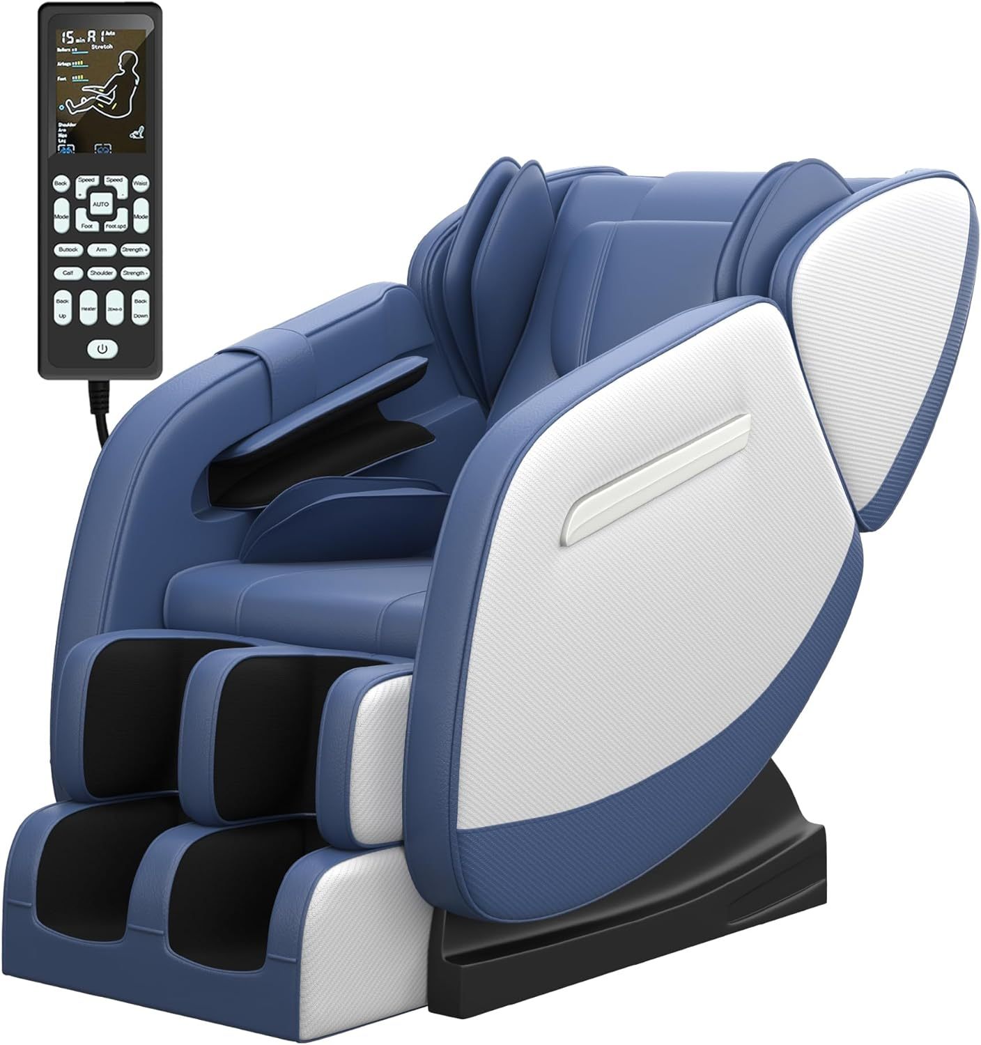 2024 Full Body Massage Chair, Zero Gravity Massage Chair Recliner with Heating Function, Auto Modes, Bluetooth Music Player, Foot Massage