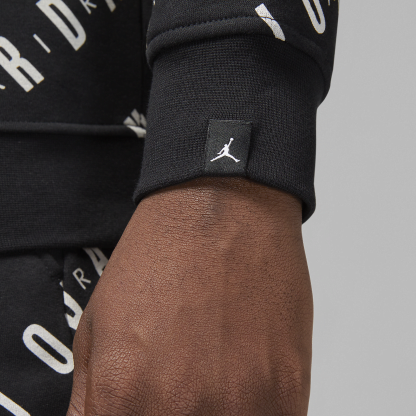 Essentials - Men's Graphic Fleece Crew-Neck Sweatshirt