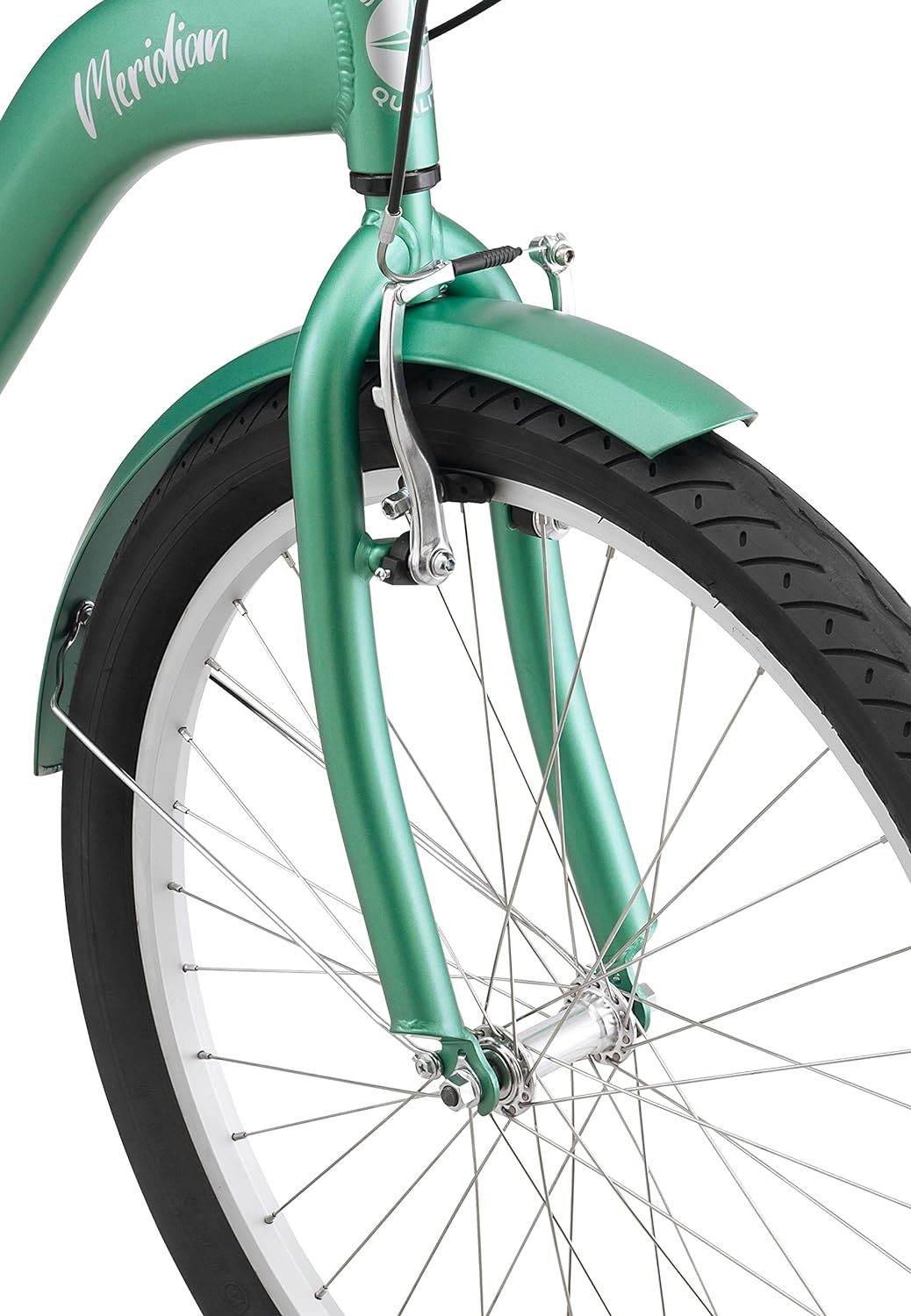 Schwinn Meridian Adult Tricycle Bike, Three Wheel Beach Cruiser, 24 & 26-Inch Wheels, Low Step-Through Aluminum Frame, Adjustable Handlebars, Large Cruiser Seat, Rear Folding Basket