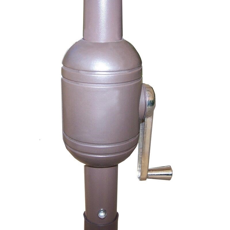 4 - Person Aluminum Bar Height Dining Set with Cushions and Umbrella