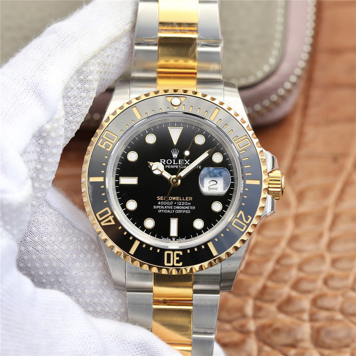 Sea Dweller Goldmix Black Dial 43mm