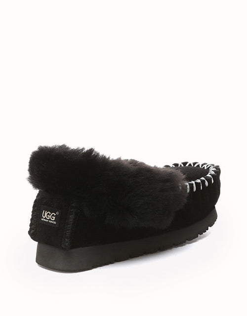 AUSTRALIAN SHEPHERD Kids Popo Moccasin