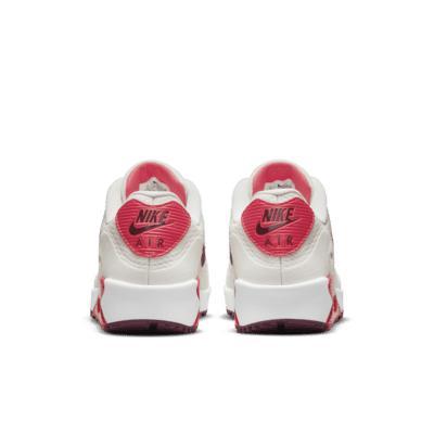 90 Golf Shoe In Sail,fusion Red,white,dark Beetroot