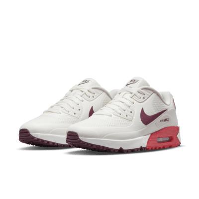 90 Golf Shoe In Sail,fusion Red,white,dark Beetroot