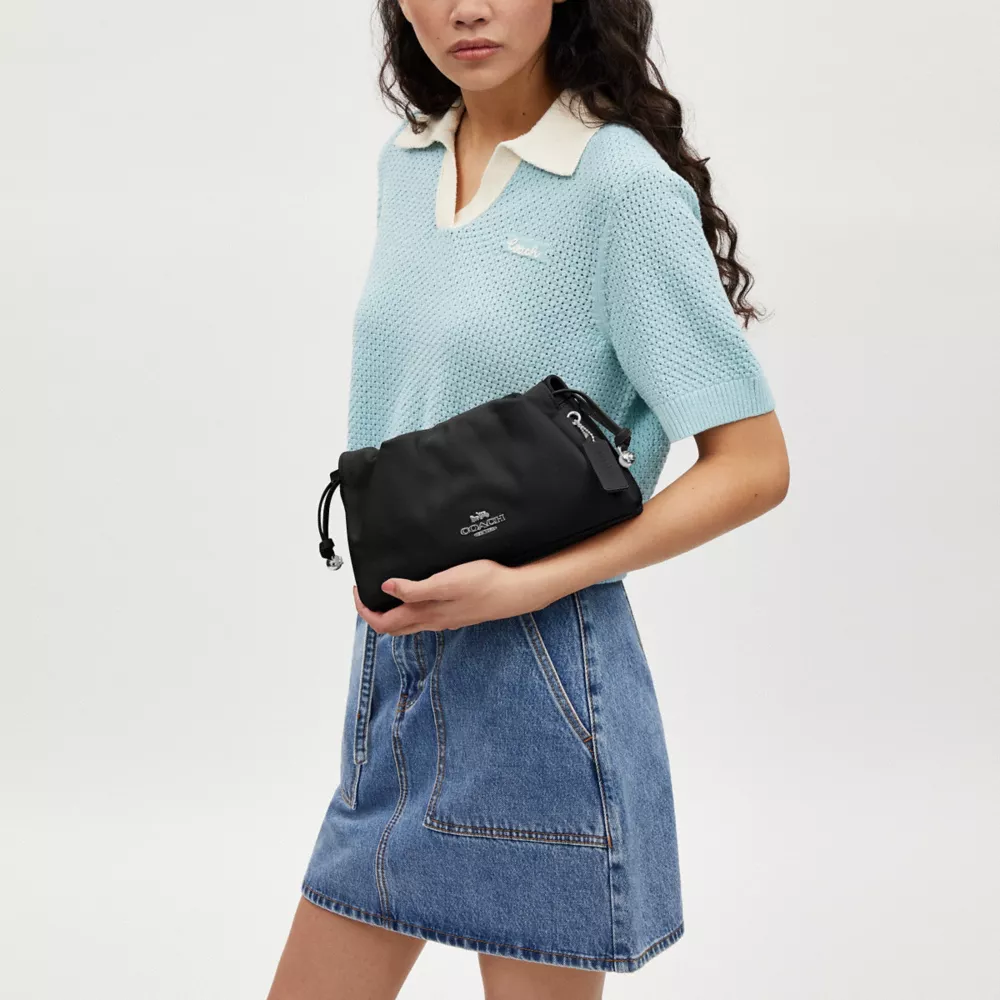 Faye Shoulder Bag With Ruching