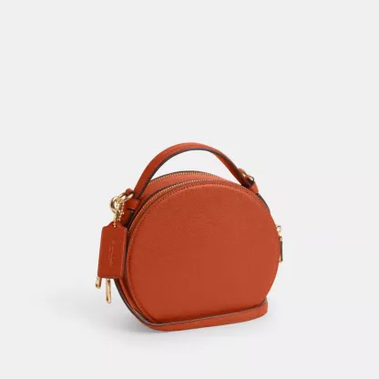 Canteen Crossbody Bag With Halloween Pumpkin Print