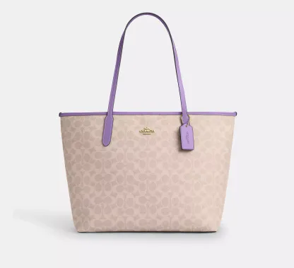 City Tote Bag In Signature Canvas