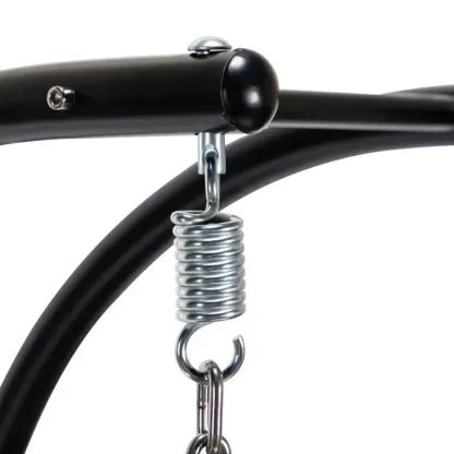 💖Clearance Sale⚡2 Person Wicker Patio Hanging Relaxation Swing Hammock Chair - With Stand and UV Protection Pad