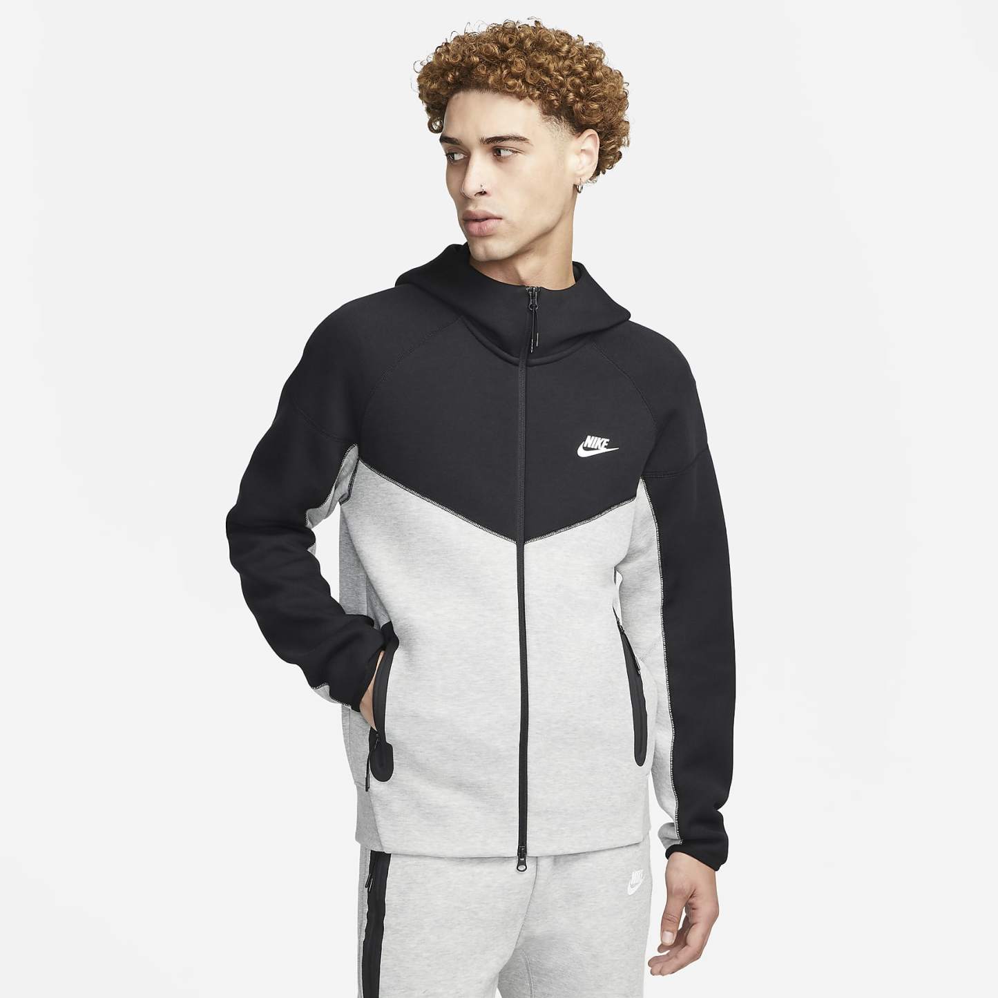 Sportswear Tech Fleece Windrunner - Men's Full-Zip Hoodie