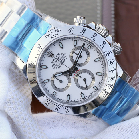 Daytona Steel White Dial 40mm