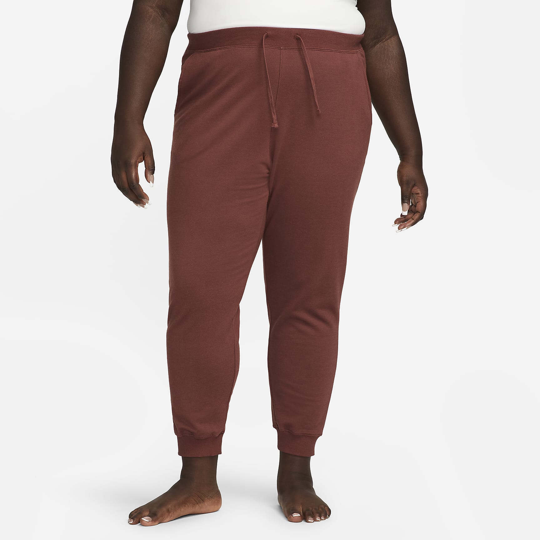 Yoga Luxe - Women's 7/8 Fleece Joggers (Plus Size)