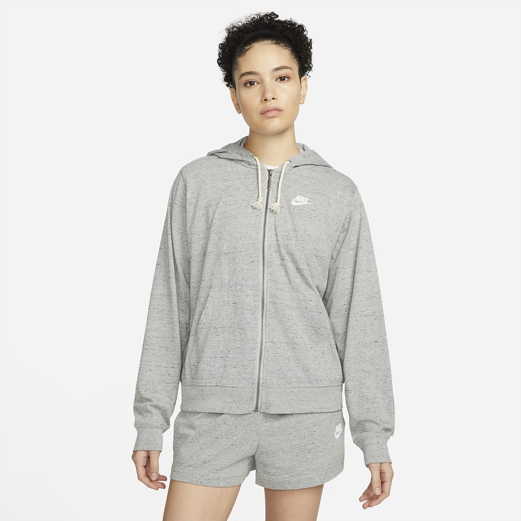 Sportswear Gym Vintage - Women's Full-Zip Hoodie